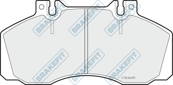 APEC BRAKING Piduriklotsi komplekt,ketaspidur PD3111